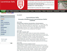 Tablet Screenshot of laurentsiuse-selts.eu